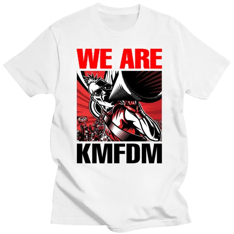 Kmfdm We Are Kmfdm Industrial Front 242 Die Krupps Mdfmk Ebm Retro T Shirt 58