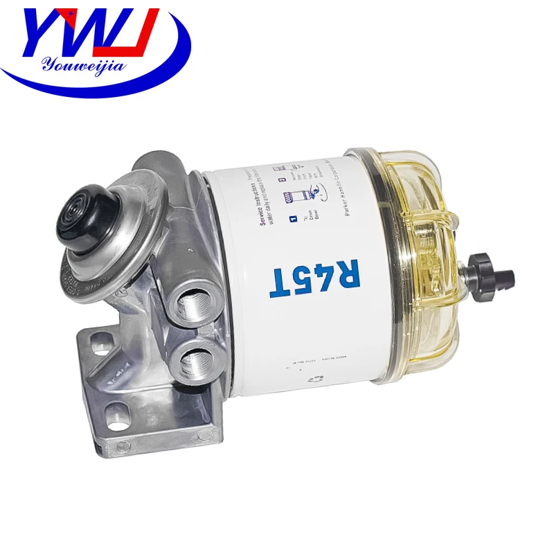 Fuel Water Separator Assembly R45T ,10MICRON,Diesel Filter For Generators Fuel Filter