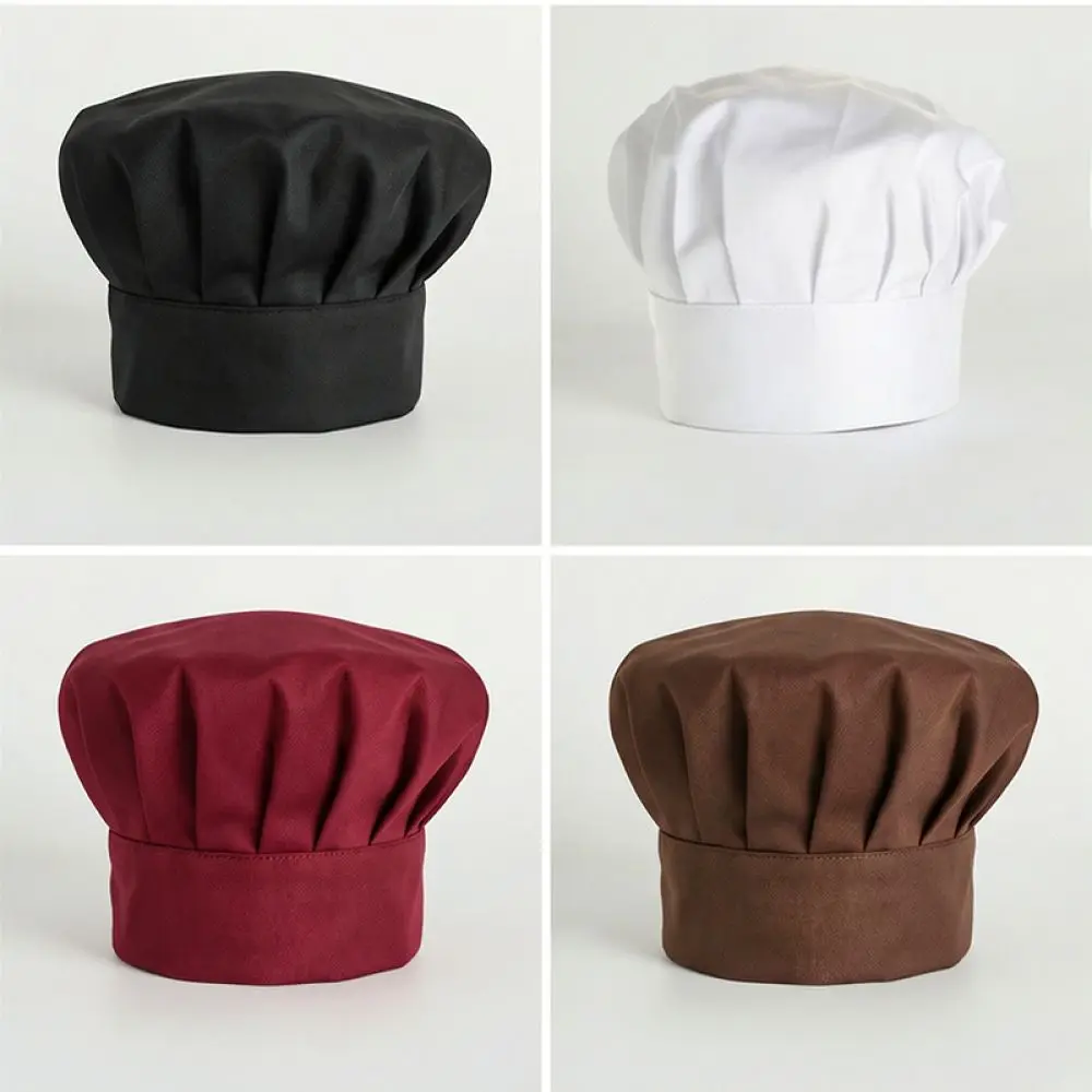 Professional Chef Hat For Xuanzhixin Restaurant Kitchen Cooking Cap Adjustable Pleated Bakery Workwear Catering Hair Protector