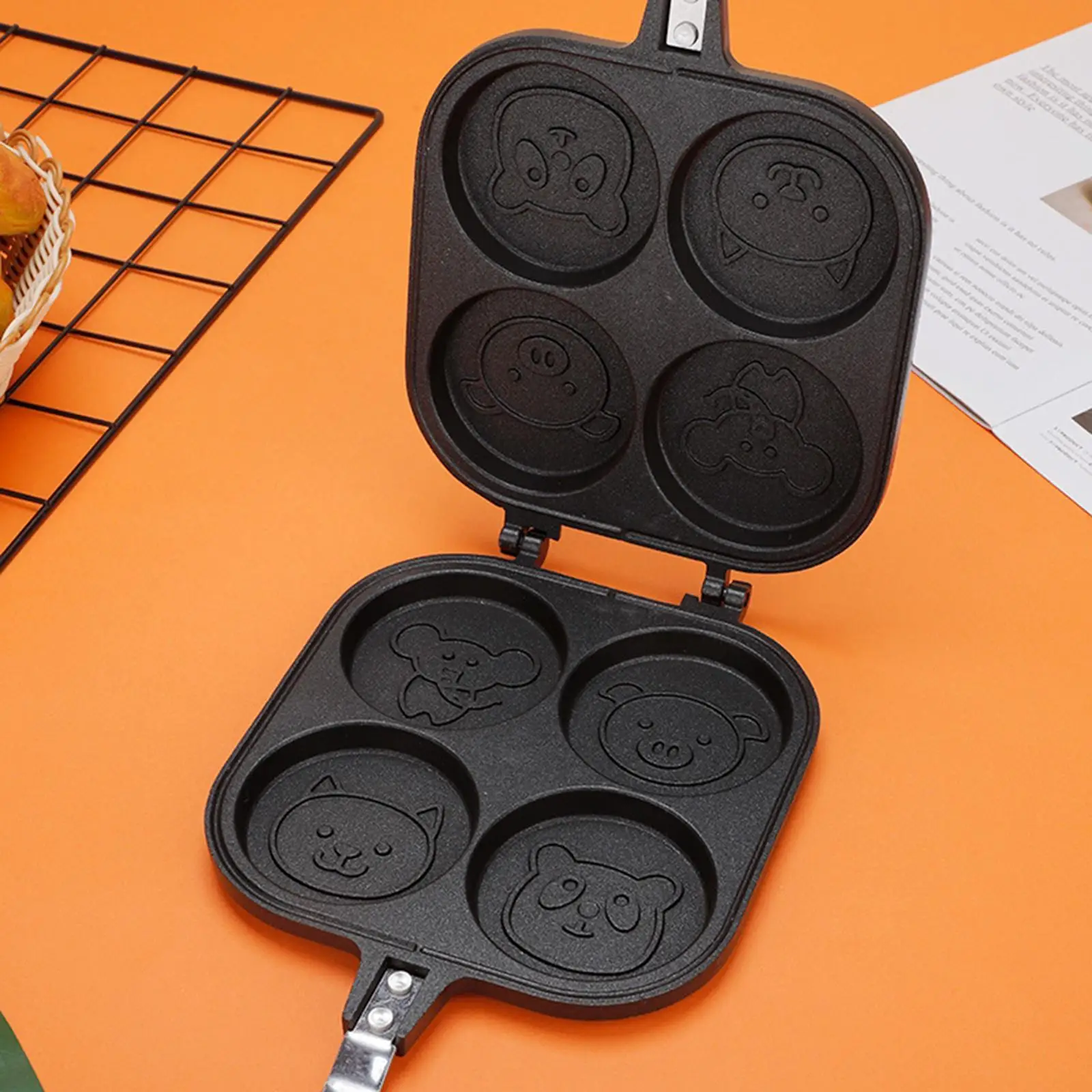 

Egg Frying Pan Kitchen Pot Breakfast Burger Cooker Egg Cooker Omelet Pan for Breakfast Kitchen Household Pancake Cooking Tool