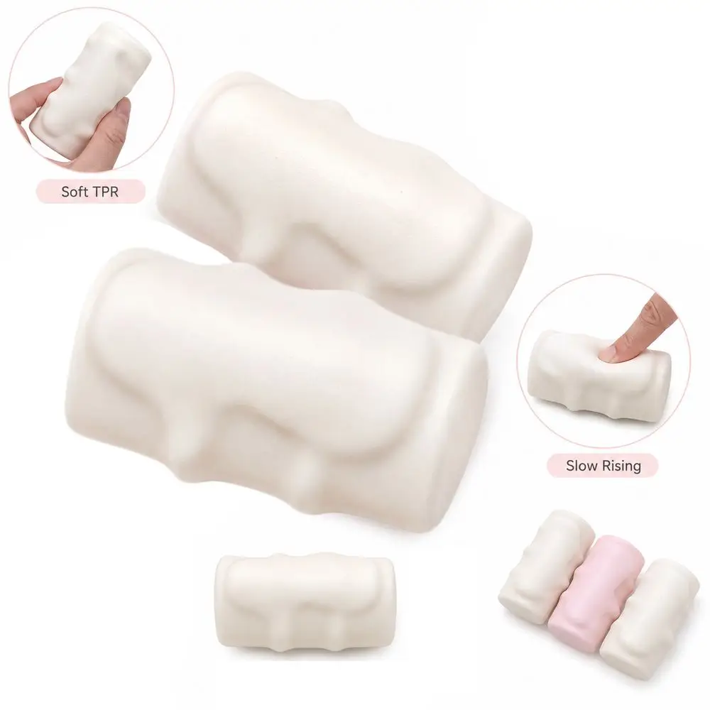 Slow Rebound Simulated Yogurt Stick Squeeze Toy Soft Cartoon Mochi Squish Foam Toy Anti-stress Release Anxiety Toys