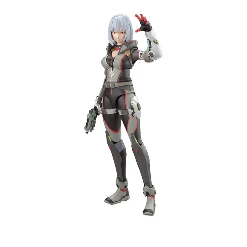 BANDAI Original Figure-rise Serie Silber Anime Action Figure Montage Desktop Dekoration Ornament Modell Spielzeug Sammeln Modell