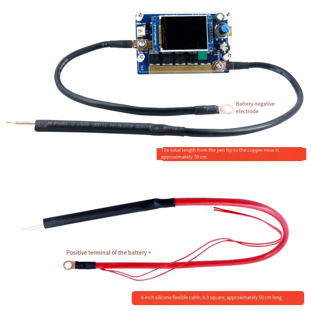 

Battery Voltage Display Digital Display Control Adjustable Welding Intensity Encoder Flexibility Filter Capacitors Stability