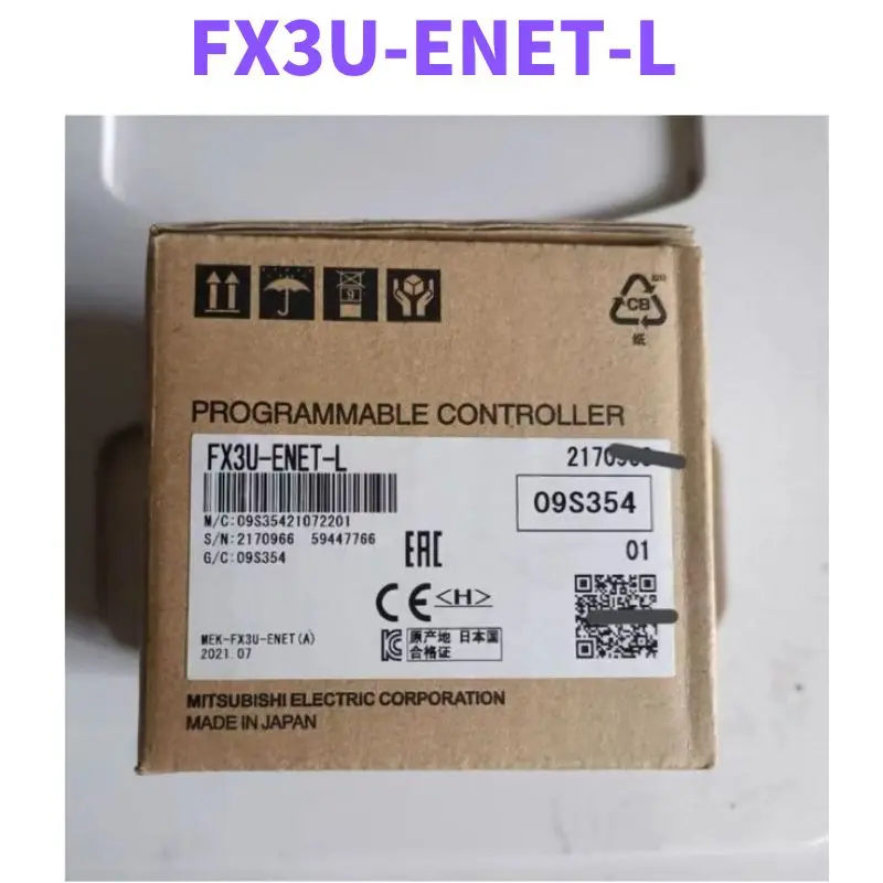 FX3U-ENET-L New Original PLC Module FX3U ENET L