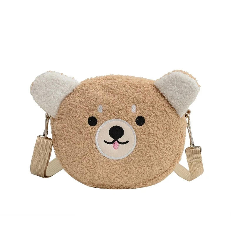 Japanese Style Kawaii Bag Women Cartoon Plush Shoulder Bag for Women New Crossbody Bag Small Phone Purse Bolsa Feminina