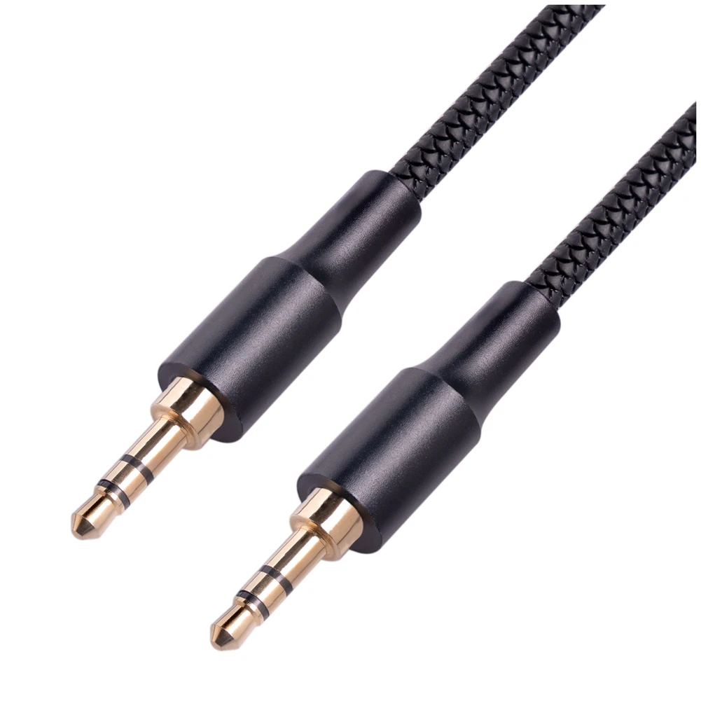 1PCS 3.5mm Car Jack Audio Cable for Smartphone 3.5 Male to Male Aux Cable for Computer Laptop Headphone 3.5mm Jack Cable