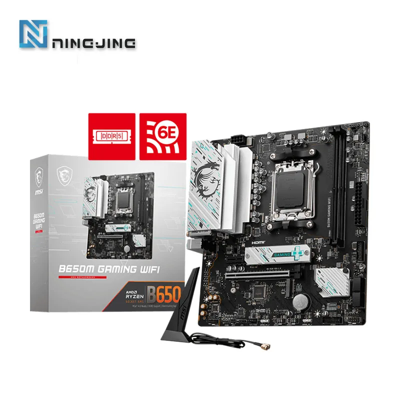 MSI B650M GAMING WIFI New AMD B650 AMD Ryzen ™ 7000 8000 Series motherboard Socket AM5