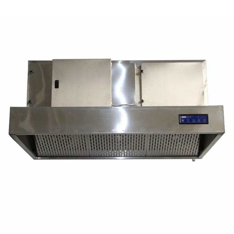 Commercial Industrial Ductless Auto Clean Kitchen Chimneys Hood Stainless Steel Wall Mount Range Hoods