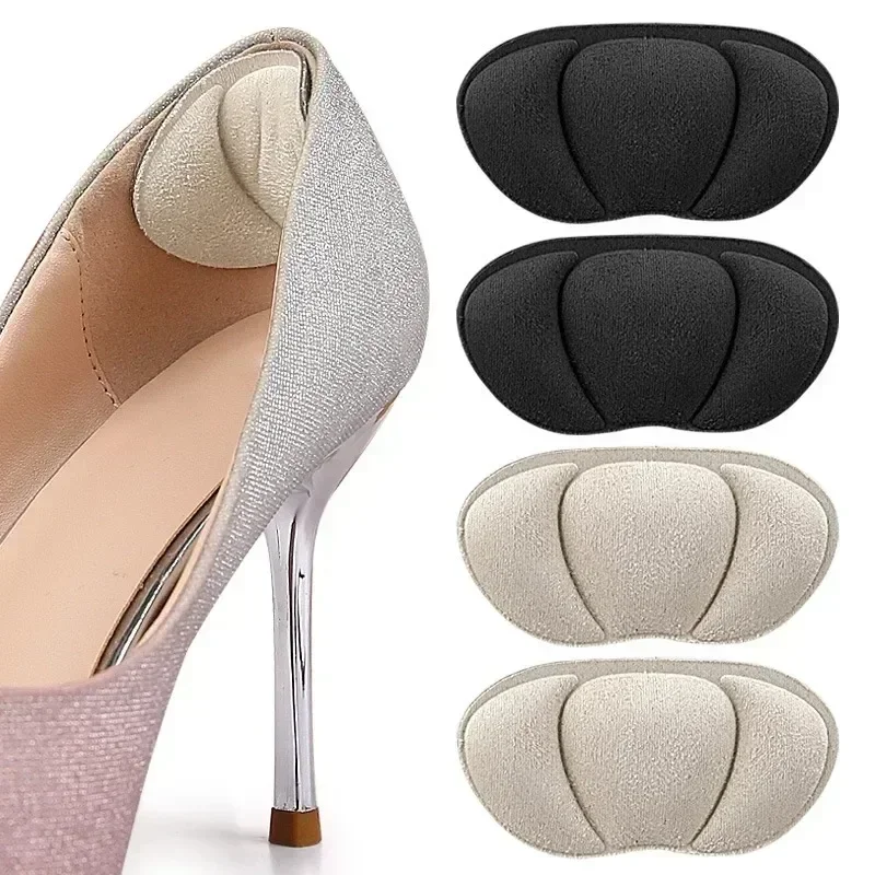 Einstellbare Größe Sneakers Fersenaufkleber Anti-Rutsch-Einlegesohlen High Heels Fersenschutzpolster Schmerzlinderung Fußpflegeeinlagen
