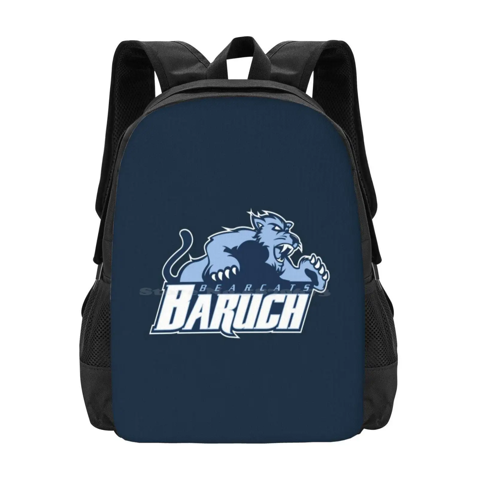 

The Baruch Bearcats Bag Backpack For Men Women Girls Teenage Baruch Bearcats Athletics Sports Team Gameday Fun Cool Mens Sports