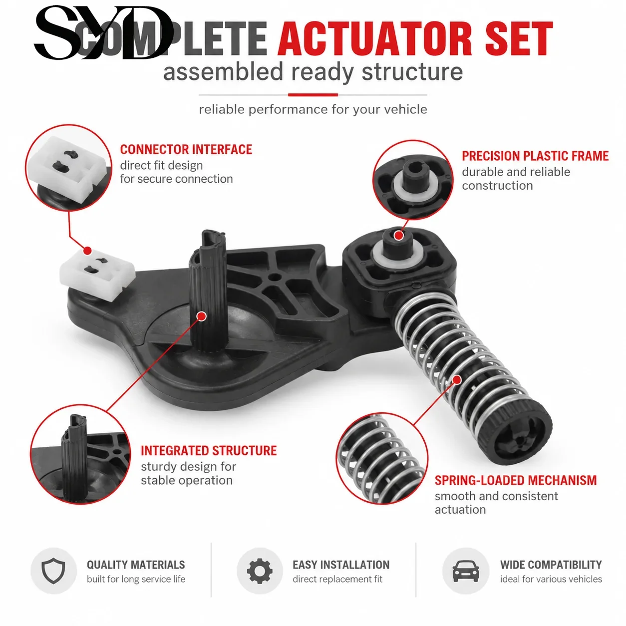 Gear Shift Cable Bracket OE 6Q0711202K Direct Replacement Gear Selector Mount Support For VW POLO Jetta Golf Audi Skoda Fabia