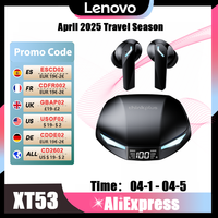 Original Lenovo GM2 Pro Max Bluetooth5.4 Wireless Earphones XT53 HD Call IPX4 Earbuds Low Latency Dual Mode Gaming Headset