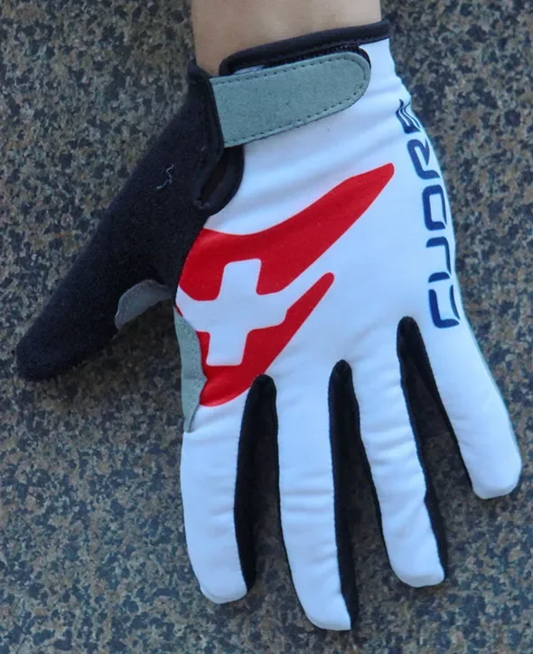 

Winter Fleece Thermal 2016 IAM Team One Pair Full Finger Cycling Jersey Gloves MTB Road Mountain Gel Gloves