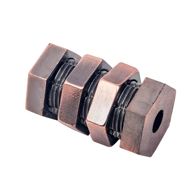 

Classic IQ Screws Nuts Lock Puzzle Metal Brain Teaser Educational Problem Solving Toys For Kids Teens Mind Challenging Games