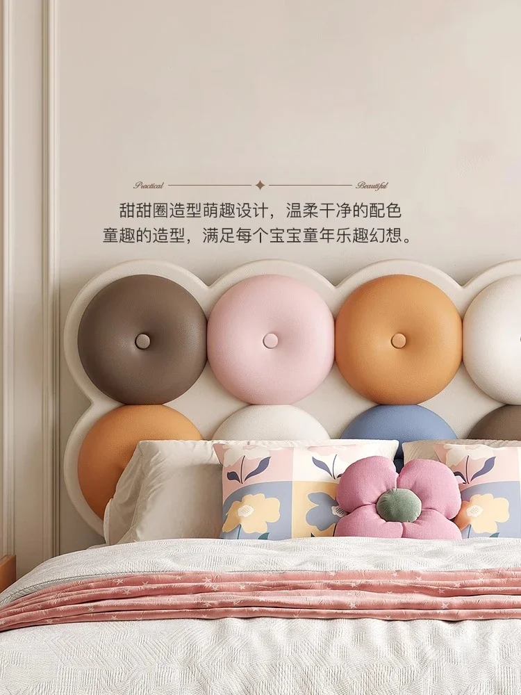 غرفة نوم شقة صغيرة مبتكرة ولطيفة وحديثة وبسيطة وسرير جلدي #2