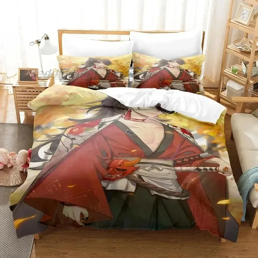 

Hololive Vox Akuma 3D NEW Duvet Cover Pillowcase Bedding Set Adult Boy Girl Bedroom Decoration Children Single Double Large