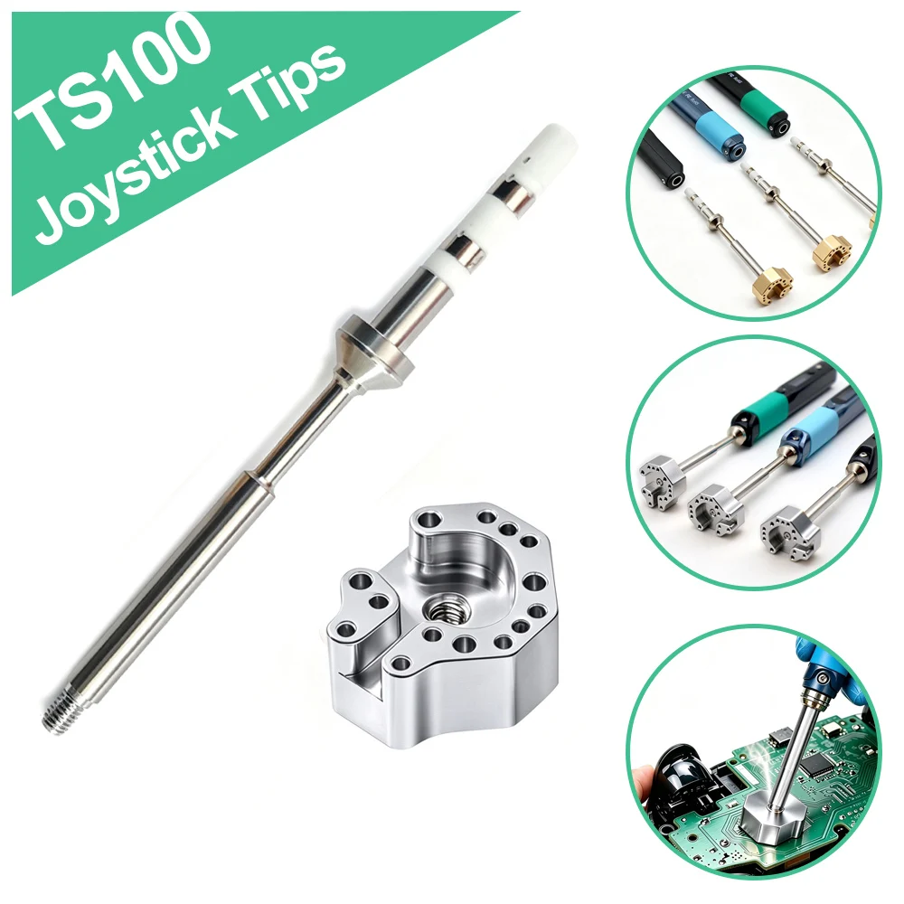 TS100 TS101 Pine64 Joystick Soldering Iron Tip For Xbox PS4 PS5 Switch Pro Joystick Heating Mold Disassembly Repair Tools