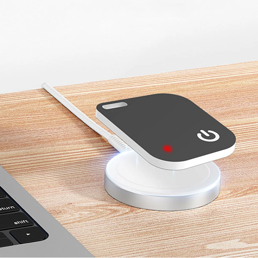 جهاز تعقب المحفظة الذكي للشحن اللاسلكي المقاوم للماء يعمل من Apple Find My Ultra Thin Tracker لتتبع المحفظة بدون جهد