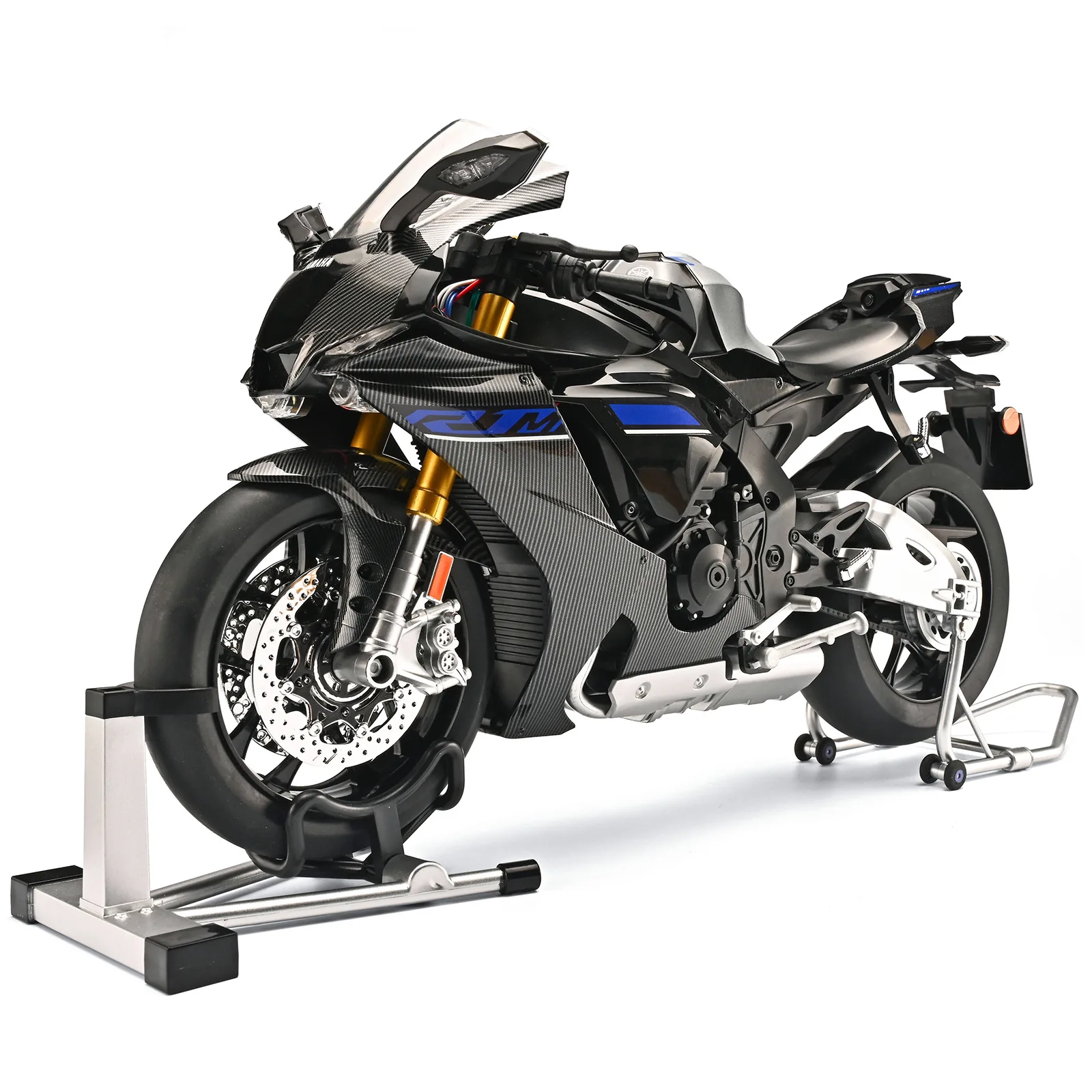 Spray 1:6 YAMAHA YZF-R1 YZFR1 Alloy Metal Diecast Model Motorcycle High Simulation Home Trendy Ornaments Collection Hobby Gifts
