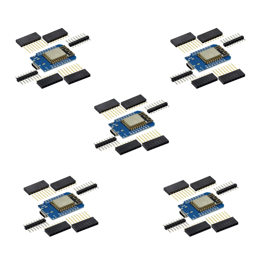 1-10PCS WeMos D1 Mini TYPE-C/Micro USB ESP8266 ESP-12F CH340G V2 Module WiFi D1 Mini Development Board 3.3V With Pin For Arduino