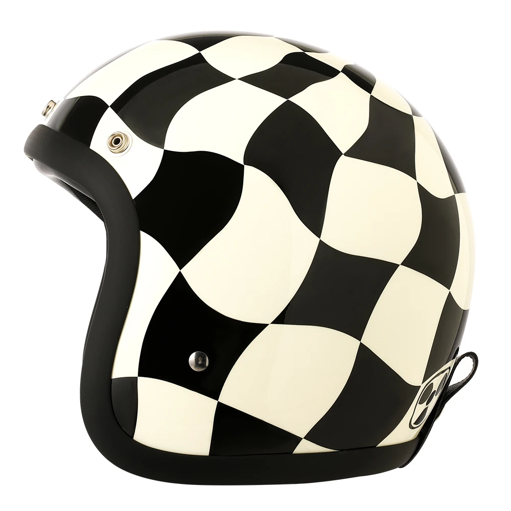 Новый винтажный мотоциклетный шлем TT & COCASCOS 3/4 с открытым лицом Casco Moto Jet Scooter Small Shell мотоциклетный шлем 500TX Capacete