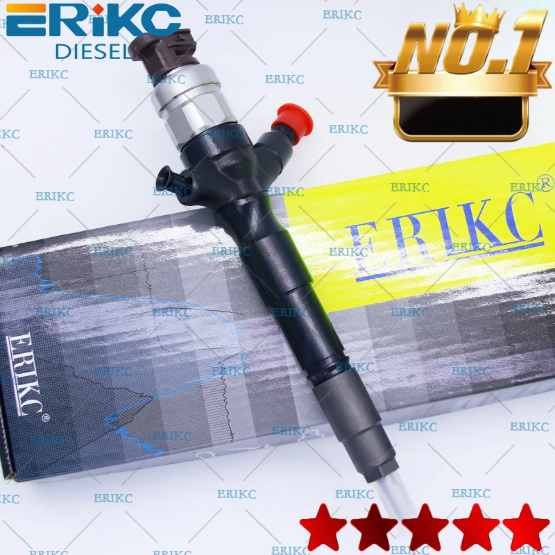 

ERIKC 095000-5930 Injector 095000-5931 Original Diesel CR Injector 23670-0L010 23670-0L070 Oil Seal Fuel Injection Assy Diesel