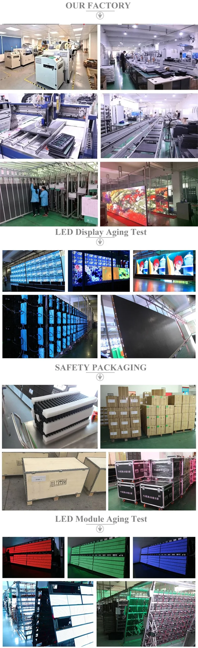 P6 실외 SMD 풀 컬러 LED 모듈 192x192mm LED 매트릭스 모듈 비디오 디스플레이 패널