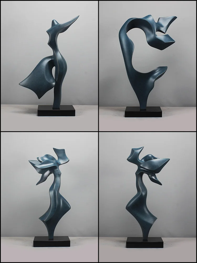 

Ornaments, home accessories, hotel entrance, creative, light luxury, modern characters, model room, living room, abstract sculpt