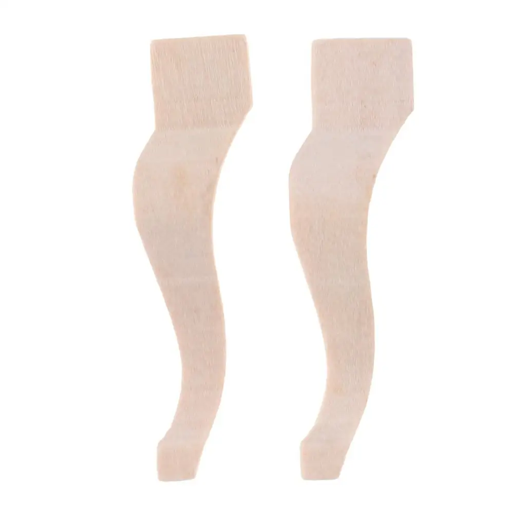 1 12 Dollhouse Miniature Wooden Table Legs Set DIY Furniture Parts for Dolls House Decoration