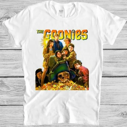 Camiseta The Goonies, película culto de culto renombre, Never Say Die, camiseta vintage genial para regalo, M198