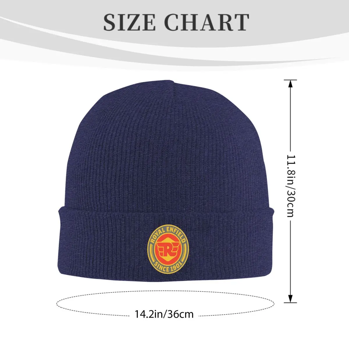 Royal-Enfields Himalayan Warm Knitted Cap Hip Hop Bonnet Hat Autumn Winter Outdoor Beanies Hats for Unisex Adult