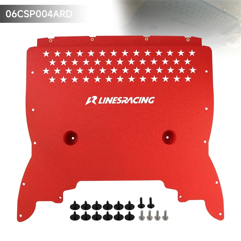 Placa antiderrapante do radiador de óleo de alumínio atualizada para BMW F90 M5/M5 LCI S63 4.4L 2018-2023 Vermelho/Preto