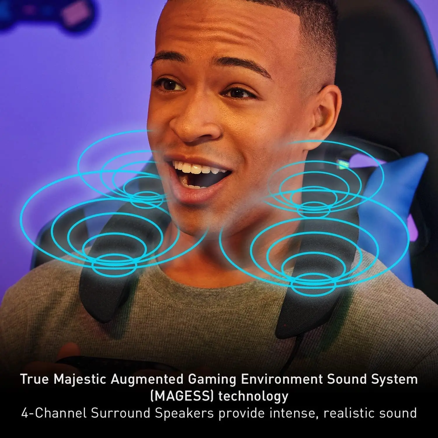 SC-GN01 Panasonic pour les jeux, les films et la musique, Téléphone de sauna léger avec microphone intégré