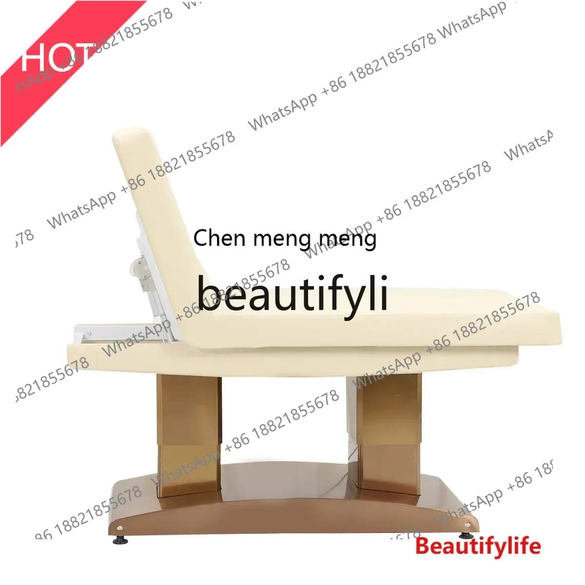 cn8350 ss New Electric body bed Beauty Tattoo Lifting bed Beauty massage Folding micro bed s8350
