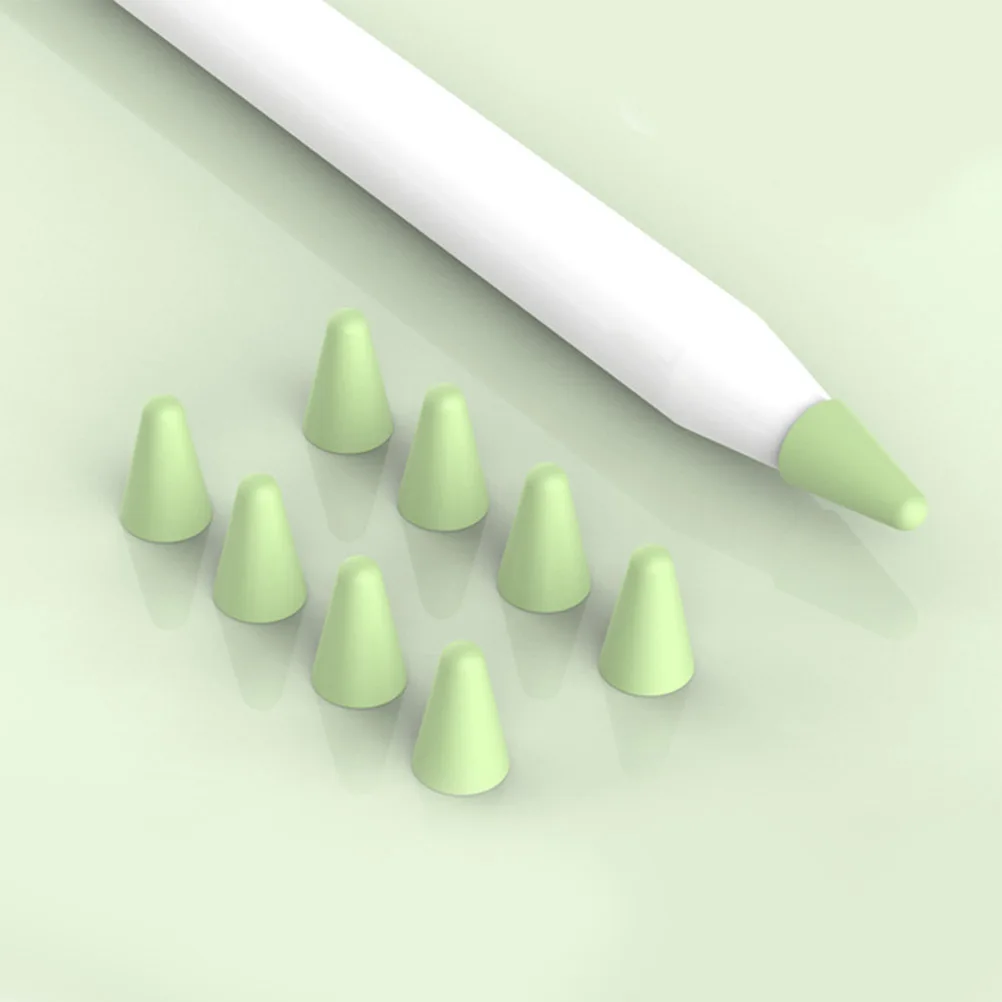 

8Pcs Silicone Protective Cover For Stylus Pen Nib Tip Silicone Case Compatible With Apple Pencil 1/2