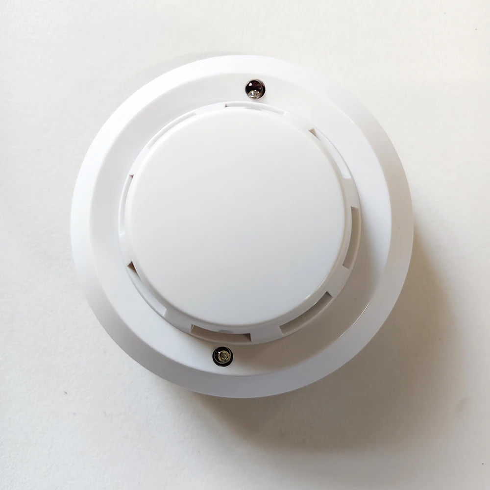 DC12V-24V Spannung Verdrahteter Innen Rauch Sensor Sender Sammelt Rauchmelder Alarm Sensor Stand Alone Für Gsm Alarm System