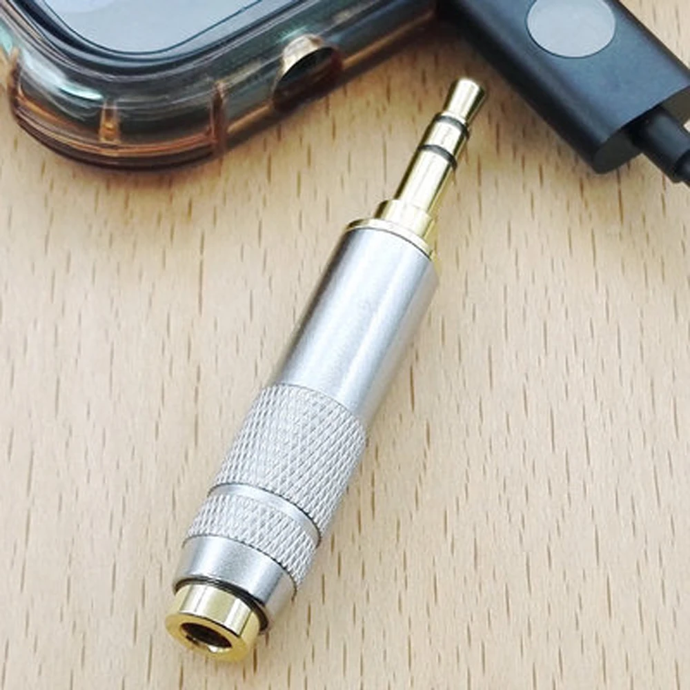 อะแดปเตอร์ปลั๊กอิมพีแดนซ์220ohm เสียง3.5มม. สำหรับหูฟังเครื่องเล่นไฮไฟ