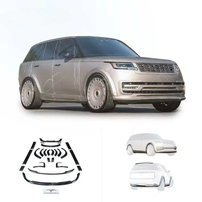 2023-2025 for Land Rover Range Rover Executive Edition Body Kit Upgrade 1016 Style Front Lip Wheel Arch Side Skirt Rear Diffuser