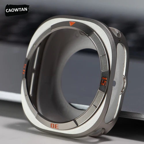 Imagen 1 del producto Funda protectora de aleación de aluminio para Samsung Galaxy Watch Ultra 7, cubierta de 47mm para SAMSUNG ULTRA 2025, accesorios protectores de pantalla