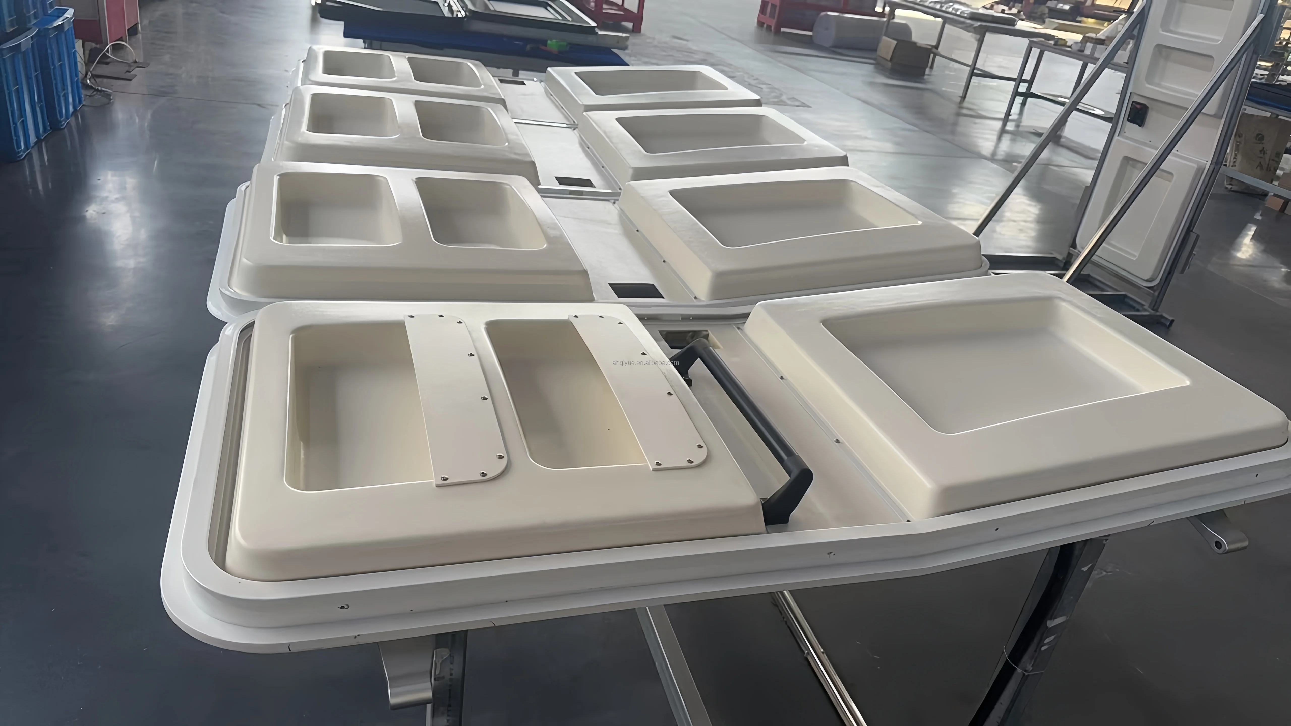 Factory Price Customized Size Curved Radius Caravan Entry Door For Travel Trailer RV Motorhome Camper Aluminum