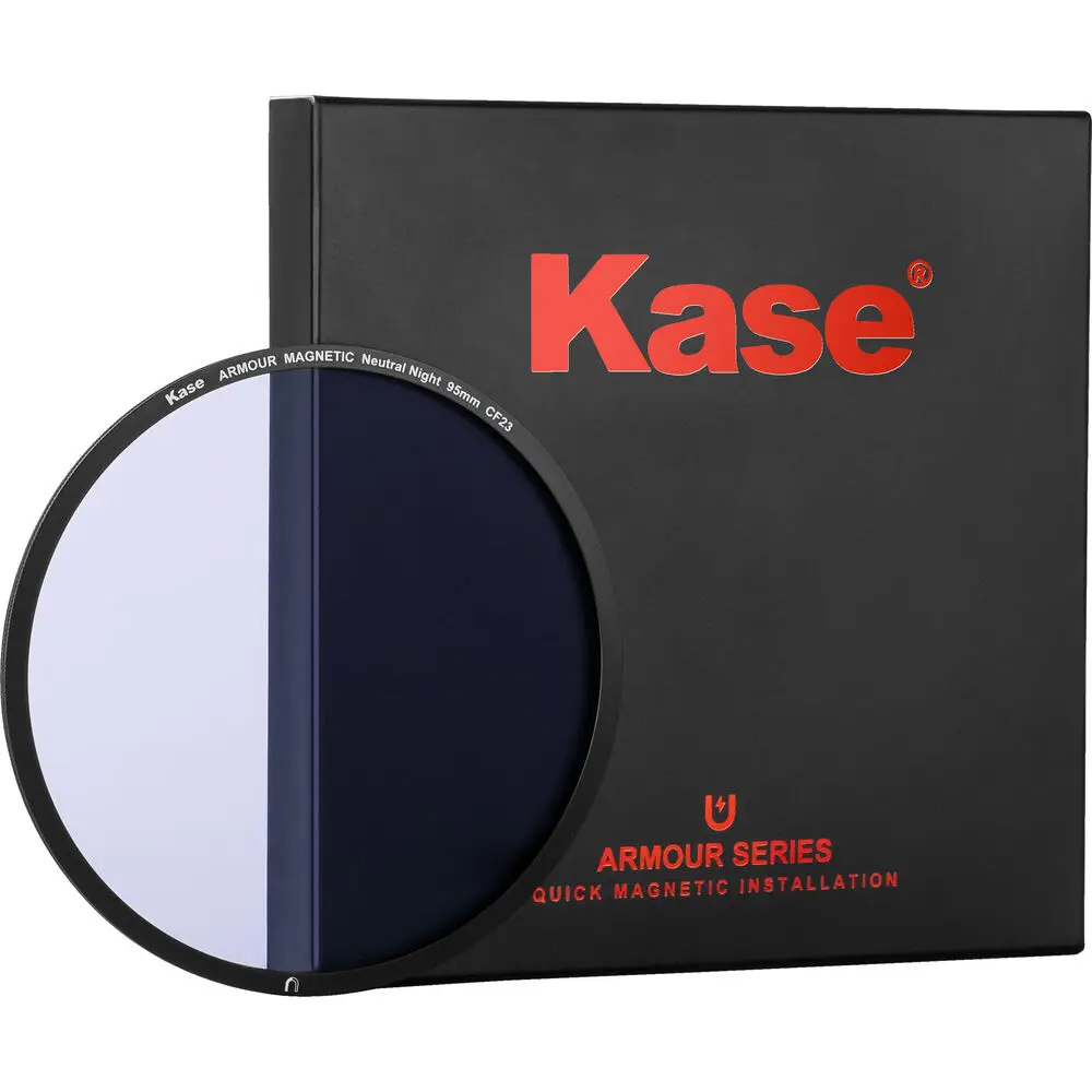 Магнитный нейтральный ночной фильтр Kase 95 мм для держателя фильтра 100 мм для брони