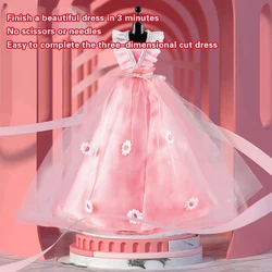 DIY Criativo Menina Princesa Dress Up Doll Set Play House Children's Holiday Gift Toy O melhor presente para crianças Fashion Dress