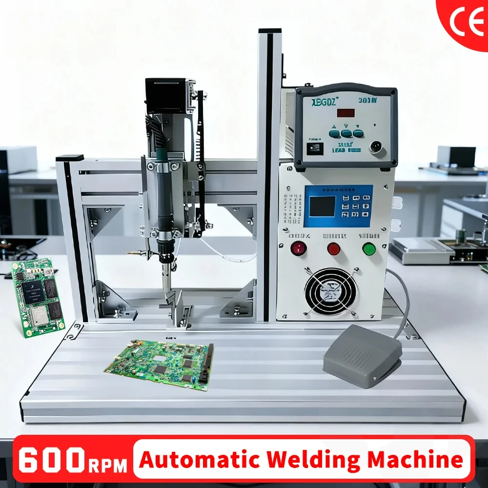 Semi-Automatic Soldering Machine for Transistor Bead USB Switch Aviation Plug Circuit Board Light Strip Electronic Welding Tool
