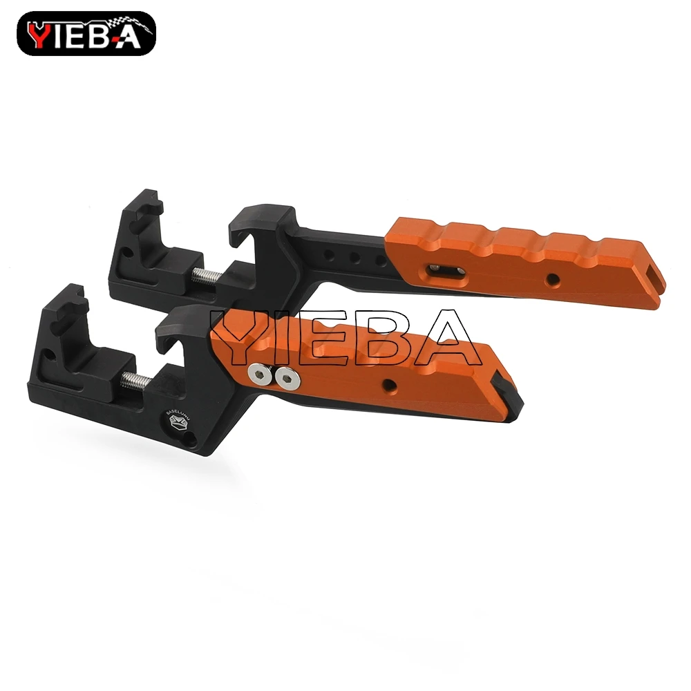 For KTM 450 Supermoto 2004 450 SMR 2021 2022 2023 2024 2025 Motocross Passenger Foot Peg Extensions Footpegs Extended Motorcycle
