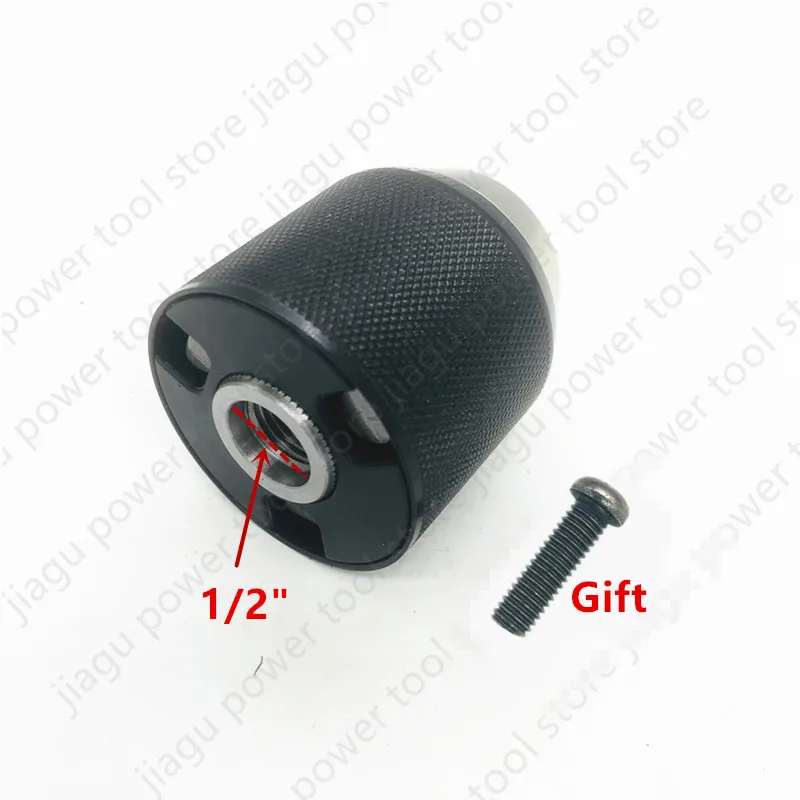 Chuck Replace for Milwaukee M18 BPD M18BDD-0 M18CBLDD-0 BLPDRC Keyless Chuck Assembly Bit Set