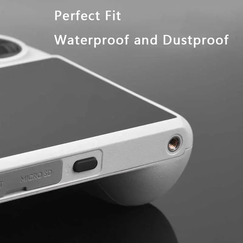 SNQP Silicone Type-C Dust Plug Charging Port Protector Cover for DJI Mini4/5 Pro Body RC-N1 N2 N3 RC2 Remote Control Accessories