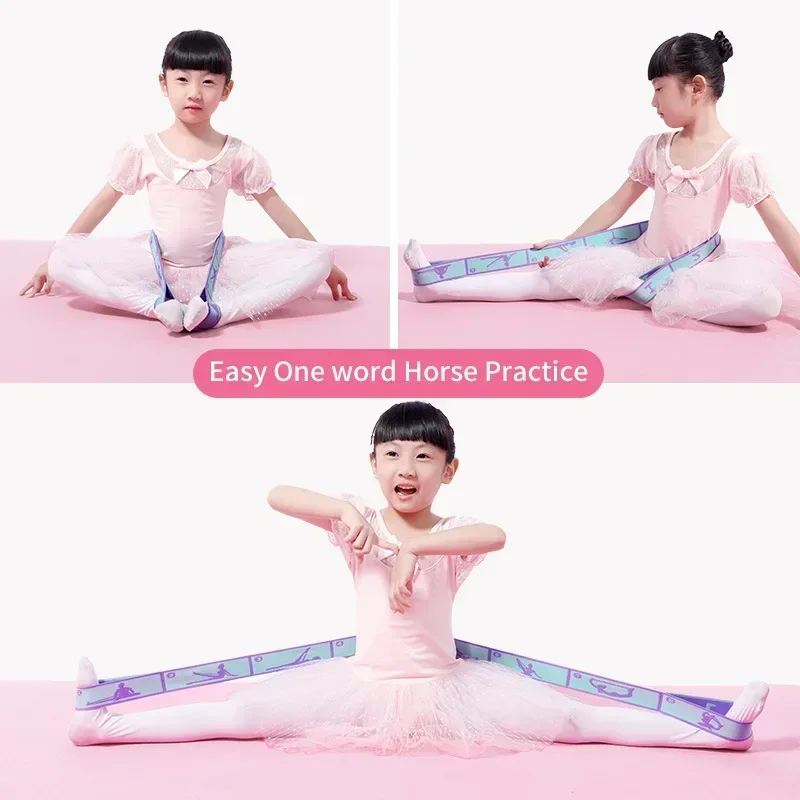 Yoga Sport Resistance Bands Pilates Training Fitness Exercise Home Gym Elastic Band Children Dance Elastic Band Yoga Accessories