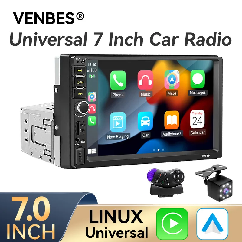 Venbes Car Radio Ca… - image