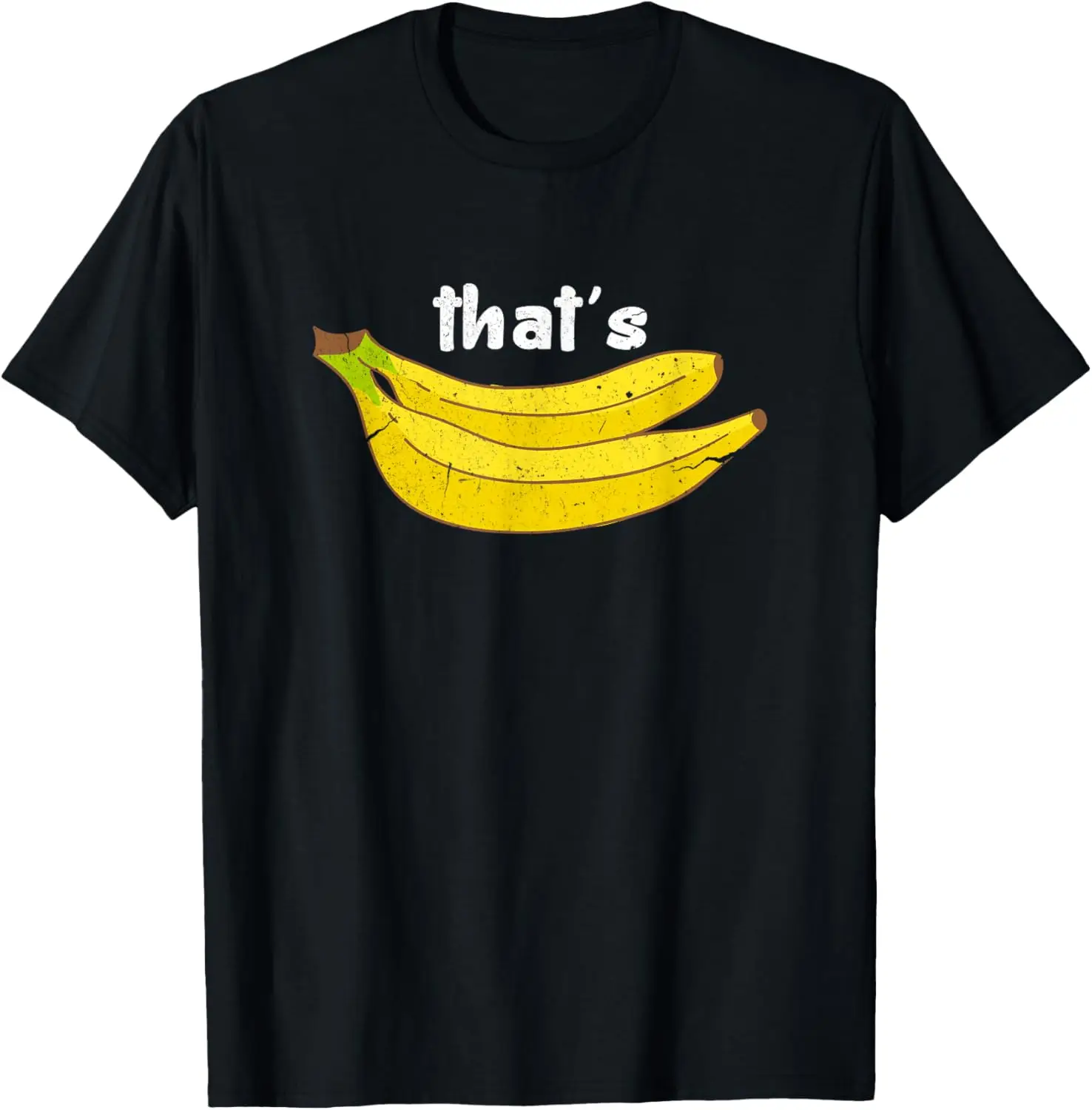 That's Bananas Funny Fruit Food Pun Foodie Monkey Lover T-Shirt