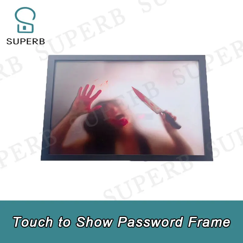 Escape room touch frame prop touch to show password frame prop escape room touch sensor prop real life escape game prop Superb